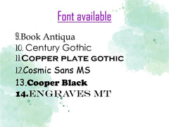 Vectopic� Customized Self Adhesive Name Plate | Black Engraving Sheet With Font Plate color Options | Name Plate For Home, Office & Outdoor Entrance 12 * 18 inches | Color -Black