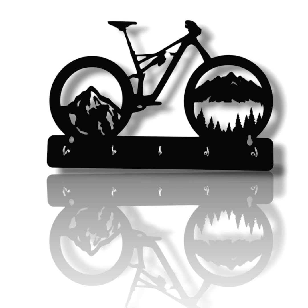 Bicycle Key Holder for Home | Wall Stylish Key Stand | Key Hanger | Key Chain Holders for Wall