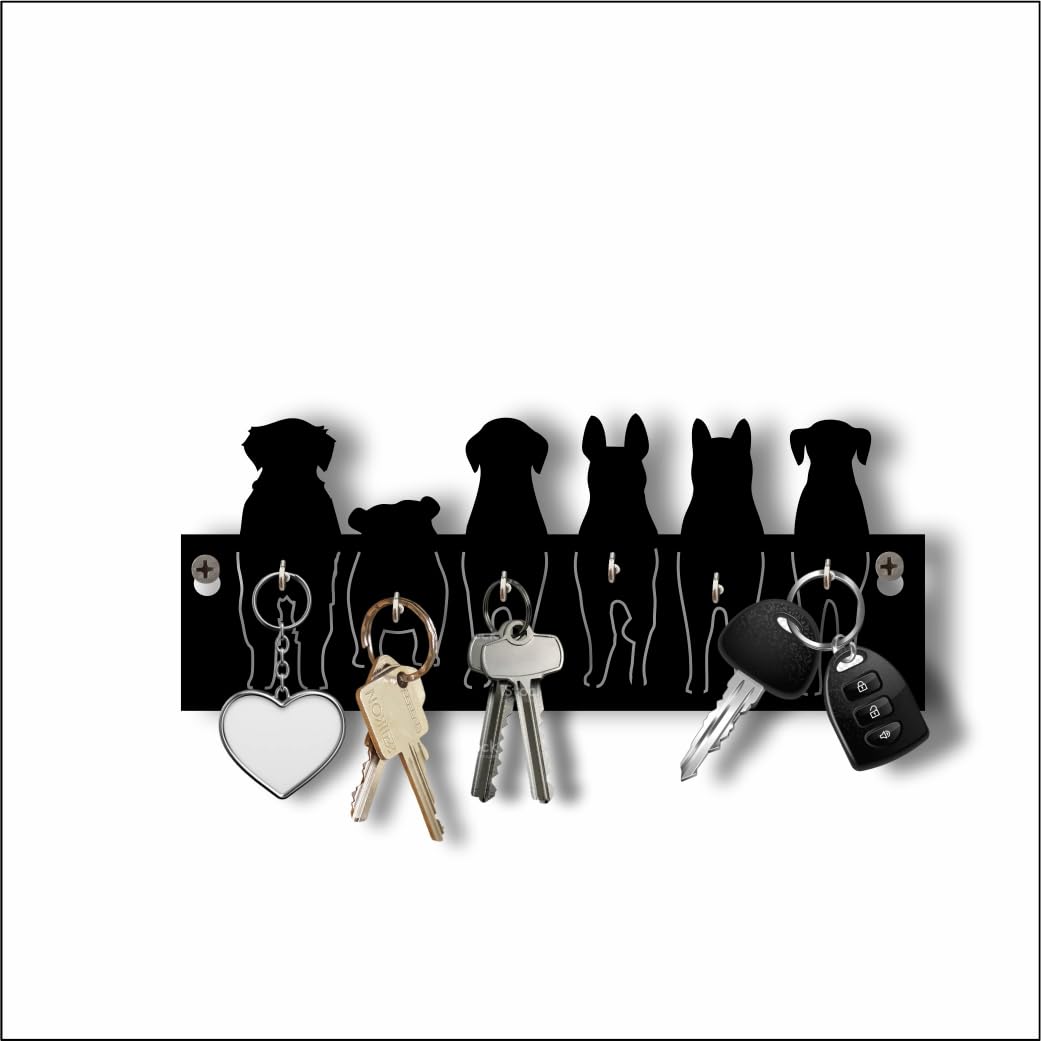 Dog Tail Key Holder for Home | Wall Stylish Key Stand | Key Hanger