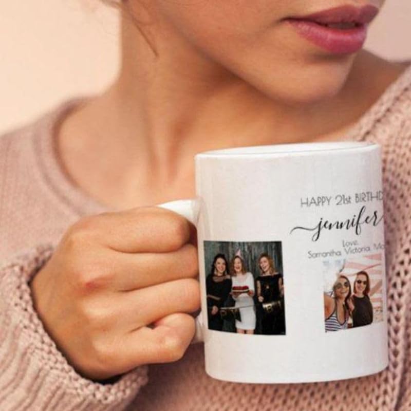 Infeel Designs White Ceramic Coffee Mug | Printed Photo Mug (350 ml) | Ideal Gift for Friends & Family