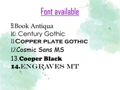 Vectopic? Customized Self Adhesive Name Plate | Black & Gold Engraving Sheet with Vinyl Lettering| With Font Plate color Options | Name Plate For Home, Office & Outdoor Entrance 30x10 Cm | Color -Gold