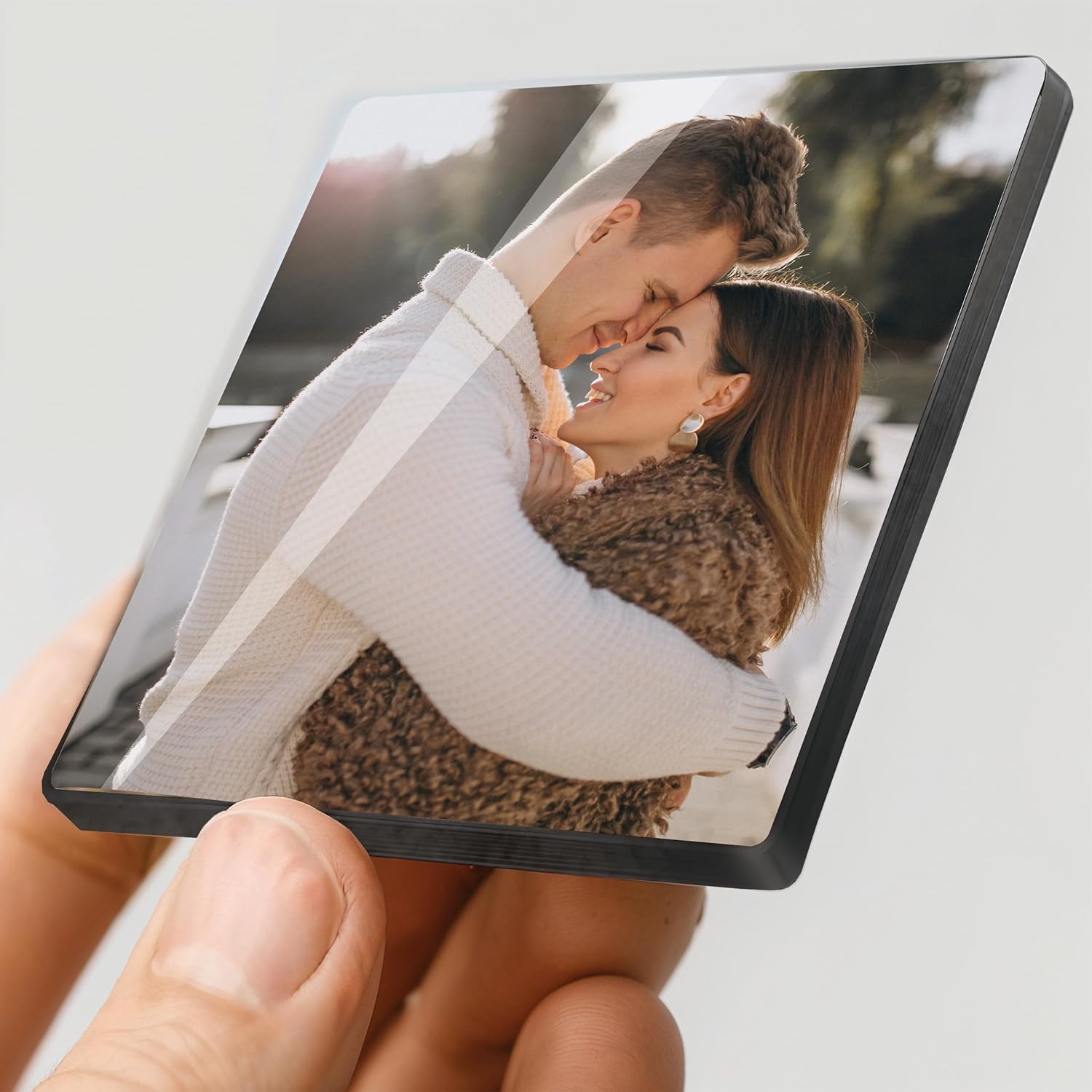 Personalized Fridge Magnets Set of 4 | Custom Photo Refrigerator Magnets | Stylish Magnetic Fridge Decoration Items |